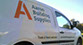 New Kangoo van for Aaron Building supples.