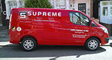 Fleet of new vans for Supreme Building Solutions.